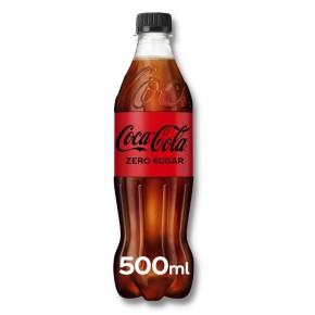 Refresco  Coca Cola Zero Sin Cafeina 500 ML Cafeteria