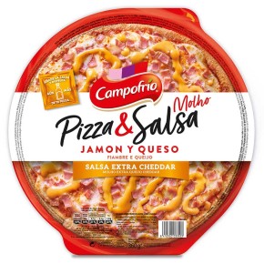 Pizza Jamon Queso CAMPOFRIO 360 Gr