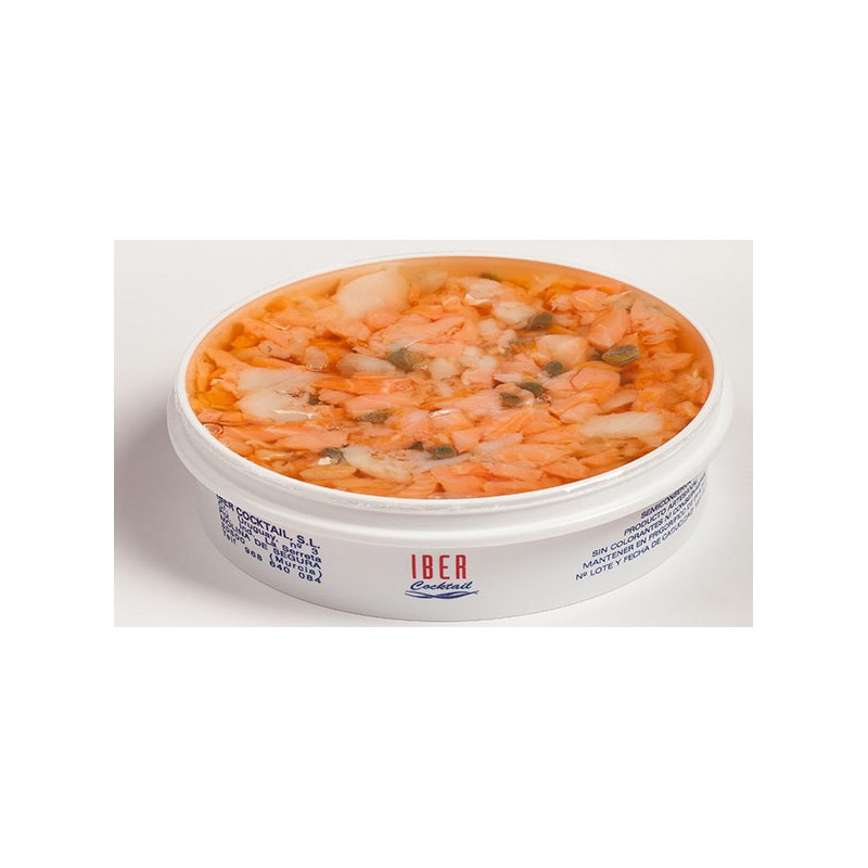 Ensalada De Salmon IBER Tarrina 500 Gr | Borosa Market