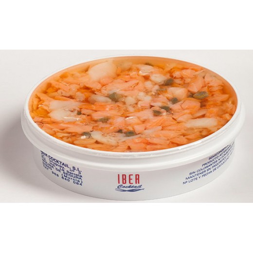 Ensalada De Salmon IBER Tarrina 500 Gr | Borosa Market