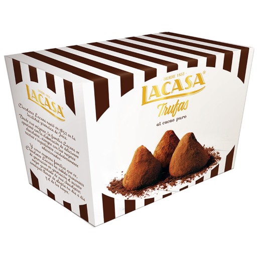 Trufas LACASA Cacao Puro Caja 85 GR | Cash Borosa