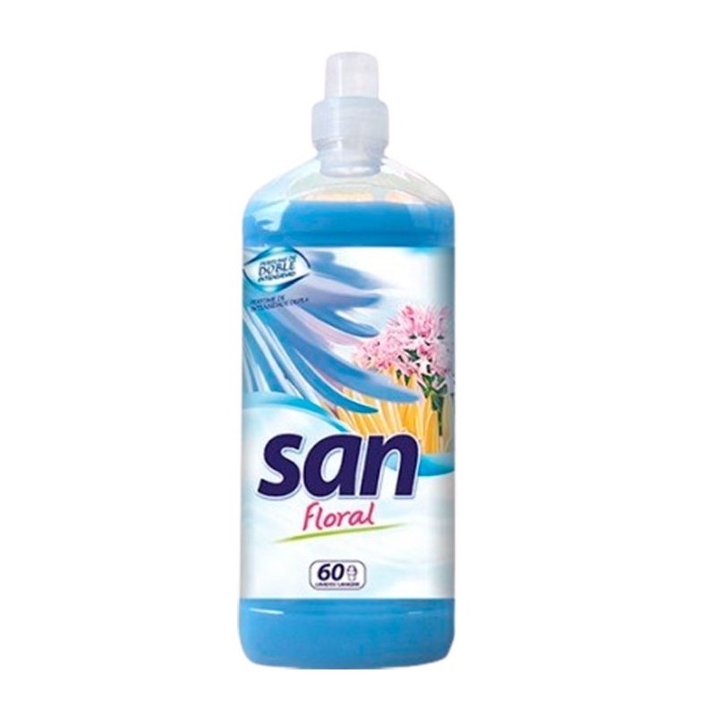 Suavizante Concentrado SAN 1.3 L Floral 59 Dosis | Cash Borosa