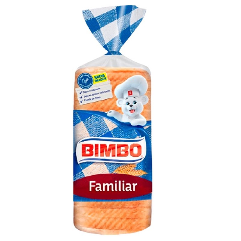 Pan molde blanco familiar BIMBO 700 g | Borosa Market