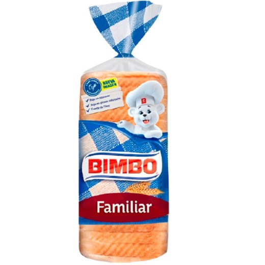 Pan molde blanco familiar BIMBO 700 g | Borosa Market