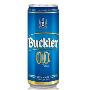 Cerveza Lata BUCKLER 0.0  33 CL