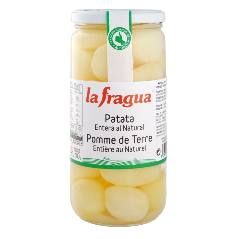 Patata Entera Al Natural IFA Tarro 660Gr | Borosa Market