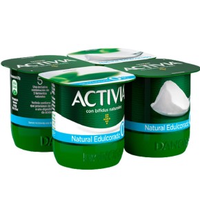 Bifidus ACTIVIA Natural % Edulcorado X4