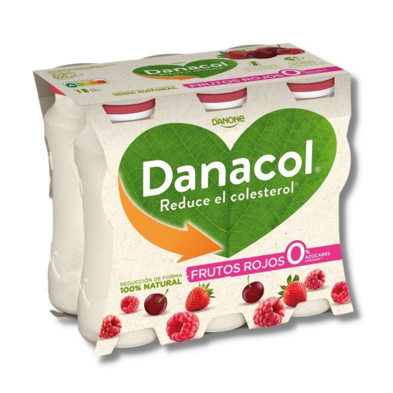 Bebida de frutos rojos DANACOL x8 | Borosa Market