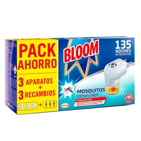 Insecticida Electrico BLOOM Recambio x 2 Und 90 Noches