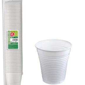 Vaso Plastico Blanco 200CC Pack de 100 Und