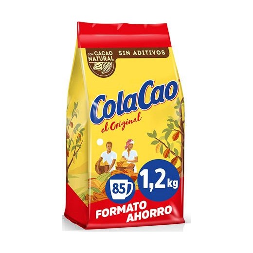 Cacao Soluble COLA CAO Bolsa 1200 GR | Cash Borosa