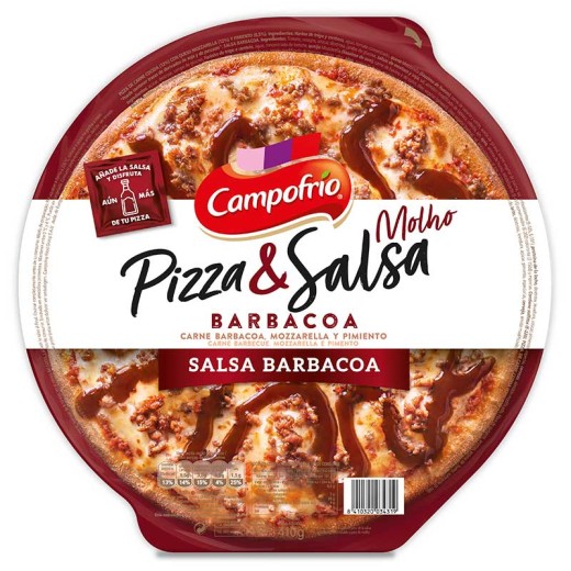 Pizza Barbacoa CAMPOFRIO 360 Gr | Cash Borosa