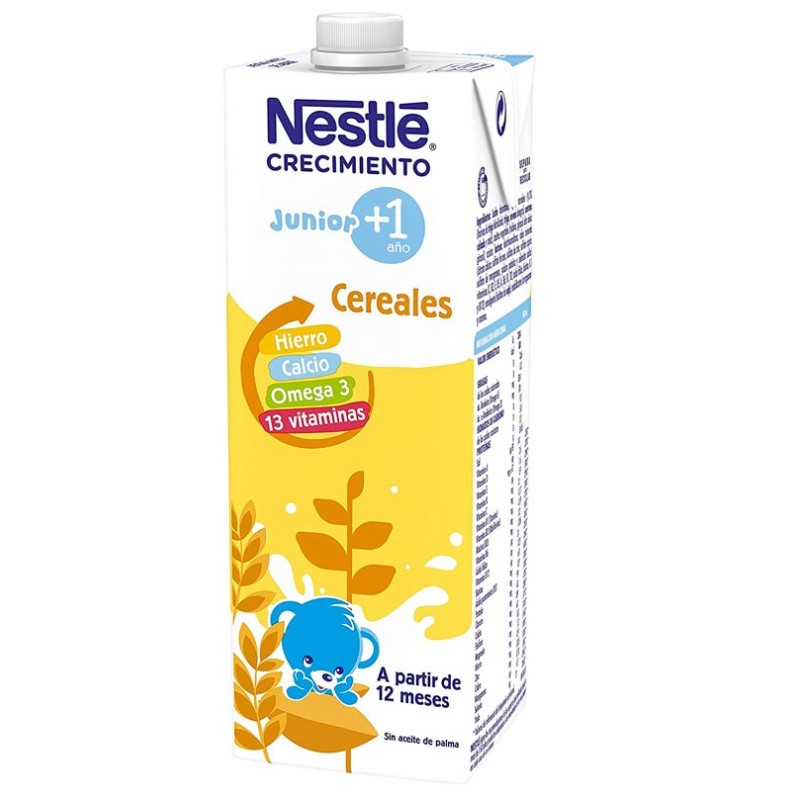 Leche de Crecimiento NESTLE Cereales 12-36 Meses 1 L | Cash Borosa