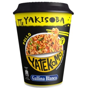 Fideo Oriental YATEKOMO Vaso Pollo 61 GR