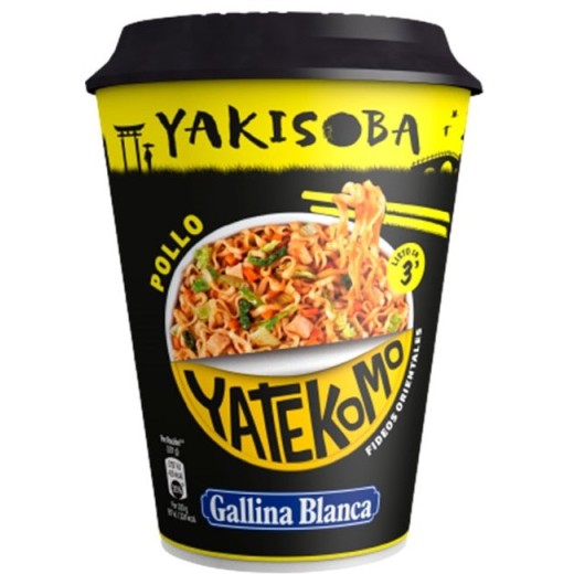 Fideo Oriental Vaso G.BLANCA YATEKOMO Pollo 61 GR | Cash Borosa