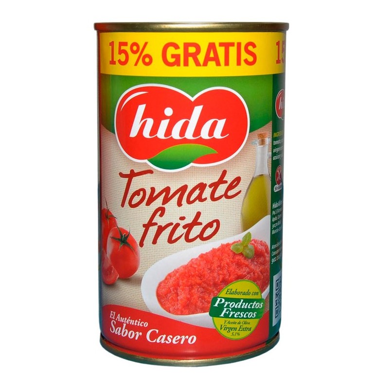 Tomate Frito HIDA Lata 400 GR | Cash Borosa