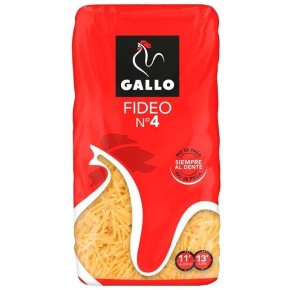 Fideo 4 GALLO 450 Gr