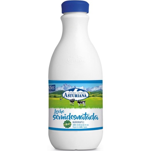 Leche Semidesnatada ASTURIANA 1.5 L | Cash Borosa