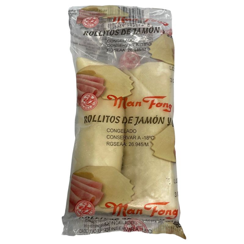 Rollitos Primavera con Salsa Man Fong Pack 2 UND | Cash Borosa