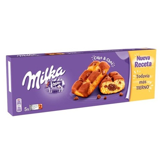 BIzcocho Cake&Choco MILKA 6 UND 175 GR | Cash Borosa