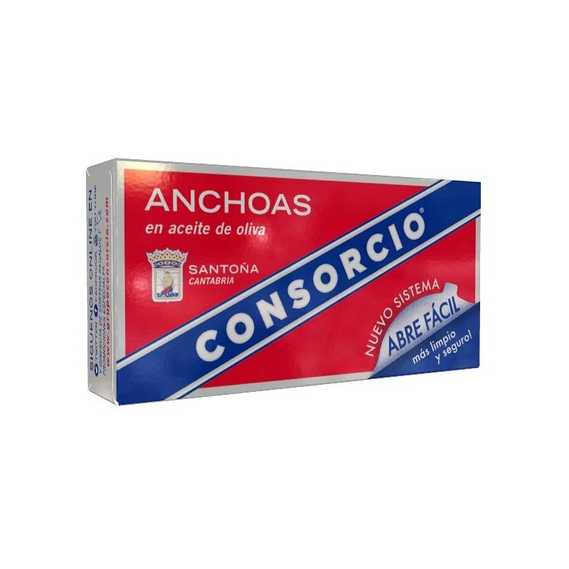 Anchoa en Aceite de Oliva CONSORCIO Santoña 50 GR | Cash Borosa