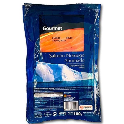 Salmon Ahumado Gourmet 80 GR | Cash Borosa