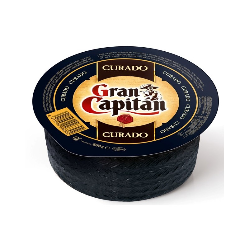 Queso Curado GRAN CAPITAN 860 GR | Cash Borosa