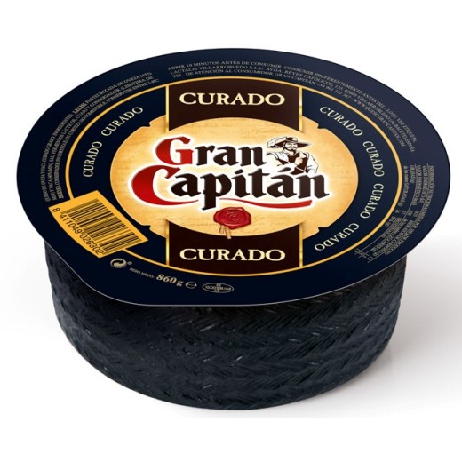 Queso Curado GRAN CAPITAN 860 GR | Cash Borosa