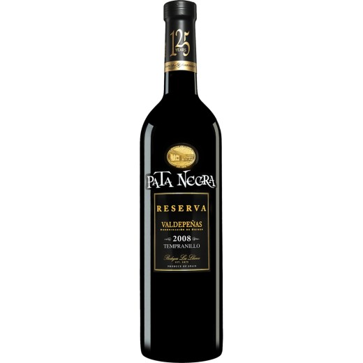 Vino tinto reserva valdepenas PATA NEGRA 75 cl | Borosa Market