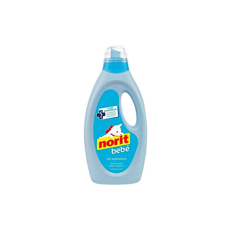 Detergente Ropa Liquido Bebe NORIT 32 Lav 1,125L | Borosa Market