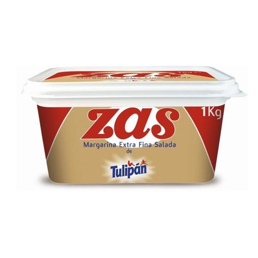 Margarina ZAS 1 KG F.AHORRO XXL | Borosa Market