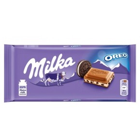 Chocolate MILKA Relleno de  Oreo  100 GR