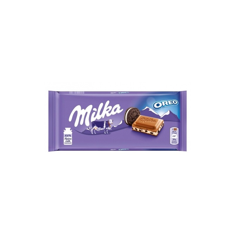 Chocolate MILKA Relleno de  Oreo  100 GR | Cash Borosa