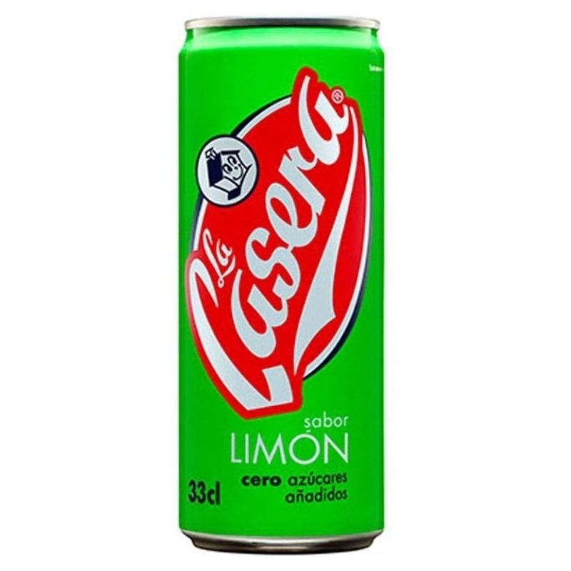 Refresco LA CASERA  Limon Lata 33 CL | Cash Borosa