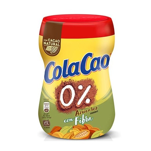 Cacao Soluble COLA CAO 0% Fibra 300 GR | Cash Borosa