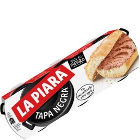 Pate LA PIARA Tapa Negra Pack 3 UND