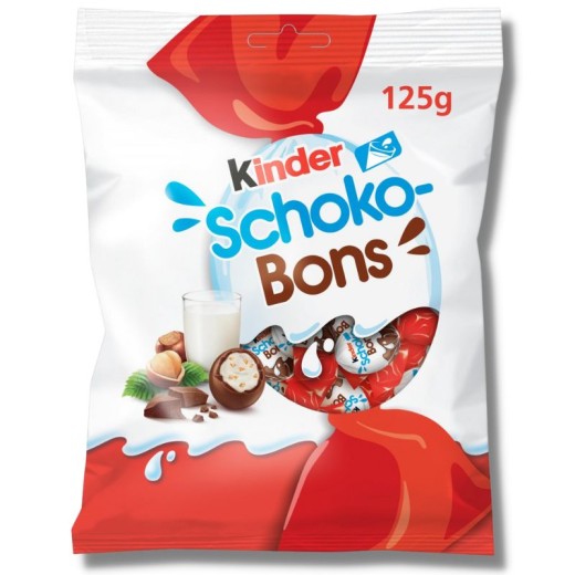 Chocolate KINDER Schoko Bons 125Gr | Borosa Market