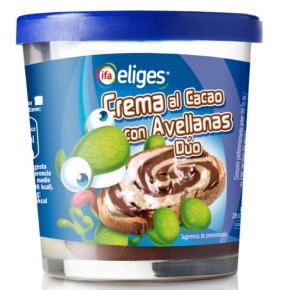 Crema Al Cacao  2 Sabores IFA 210 Gr Vaso