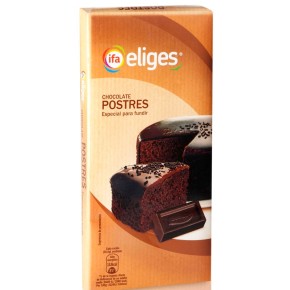 Chocolate para Fundir Negro IFA 200 GR 