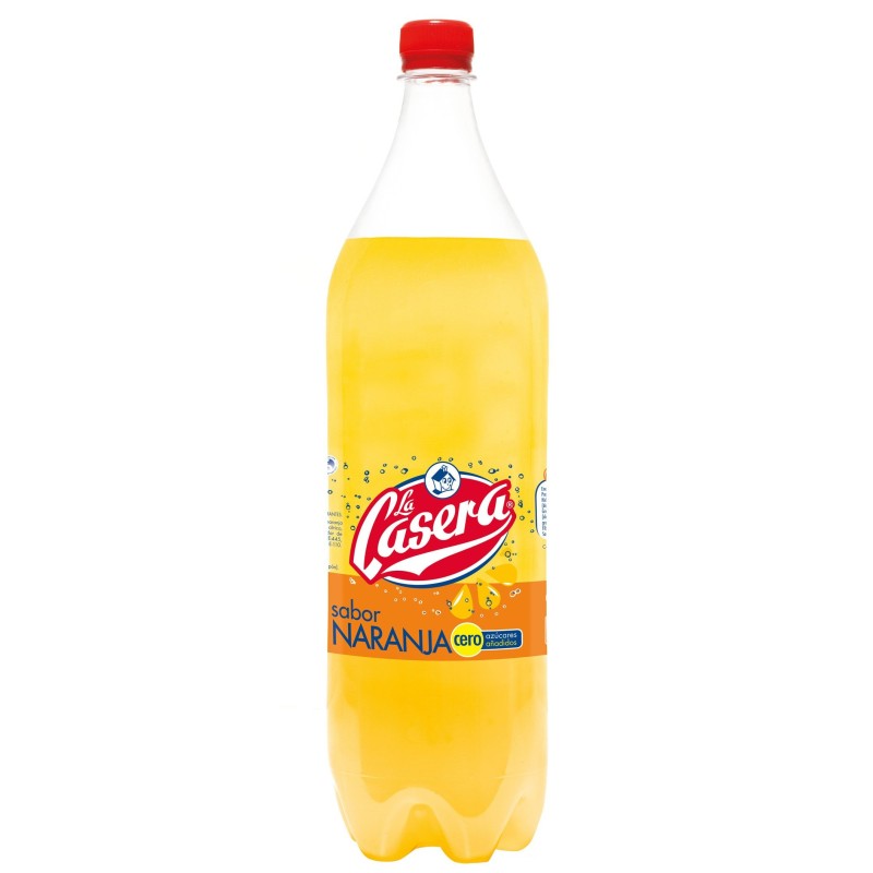 Refresco LA CASERA Naranja 1.5 L | Cash Borosa