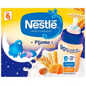 Papilla liquida NESTLE Pijama Miel 2 X 250 ML