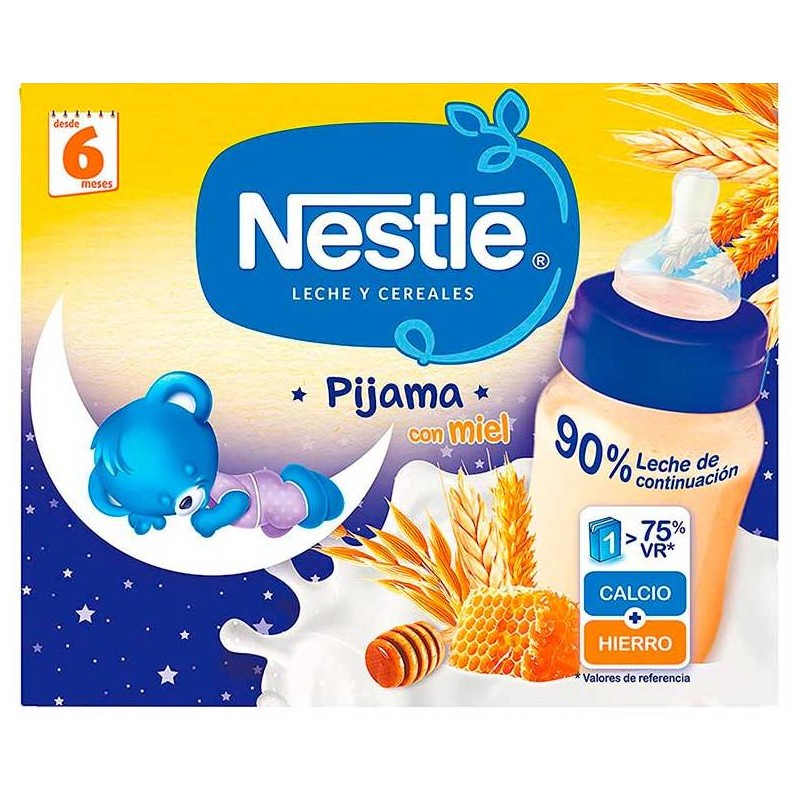 Papilla liquida NESTLE Pijama Miel 2 X 250 ML | Cash Borosa