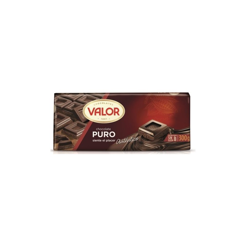 Chocolate Negro VALOR 300 Gr | Cash Borosa