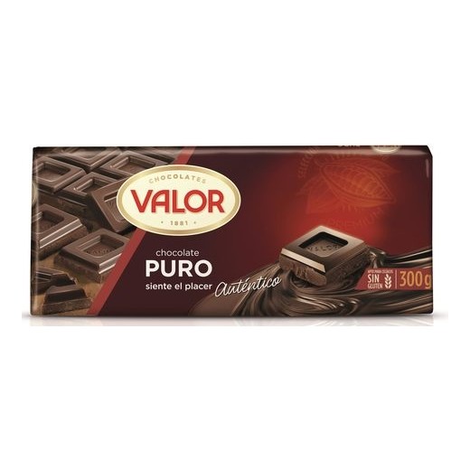 Chocolate Negro VALOR 300 Gr | Cash Borosa