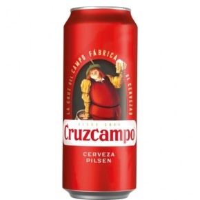 Cerveza Lata CRUZCAMPO 50 CL