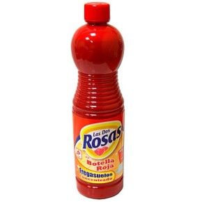 Fregasuelos 2 Rosas 1 Lt  Botella Roja