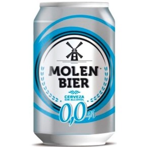 Cerveza Lata MOLEN BIER Sin Alcohol  33 CL