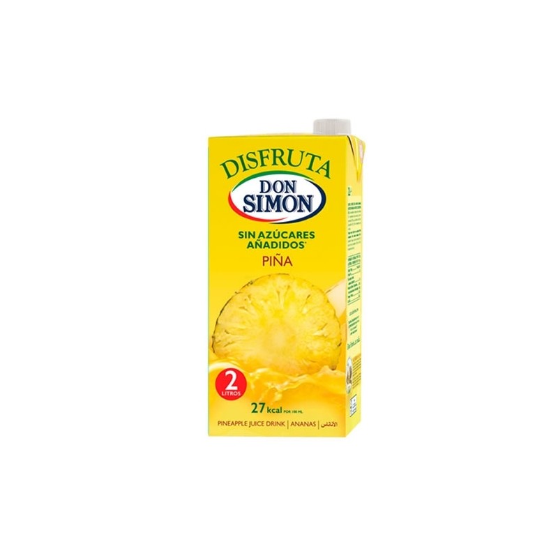 Nectar de Piña Disfruta Sin Azucares  DON SIMON 2 L | Cash Borosa