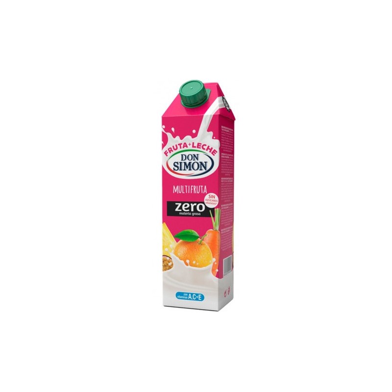 Fruta + Leche Multifrutas DON SIMON Zero 1 L | Cash Borosa