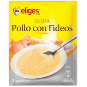 Sopa Pollo con Fideos IFA 80 GR